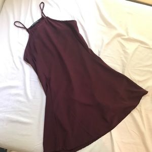 Rare Maroon Brandy Melville Dress